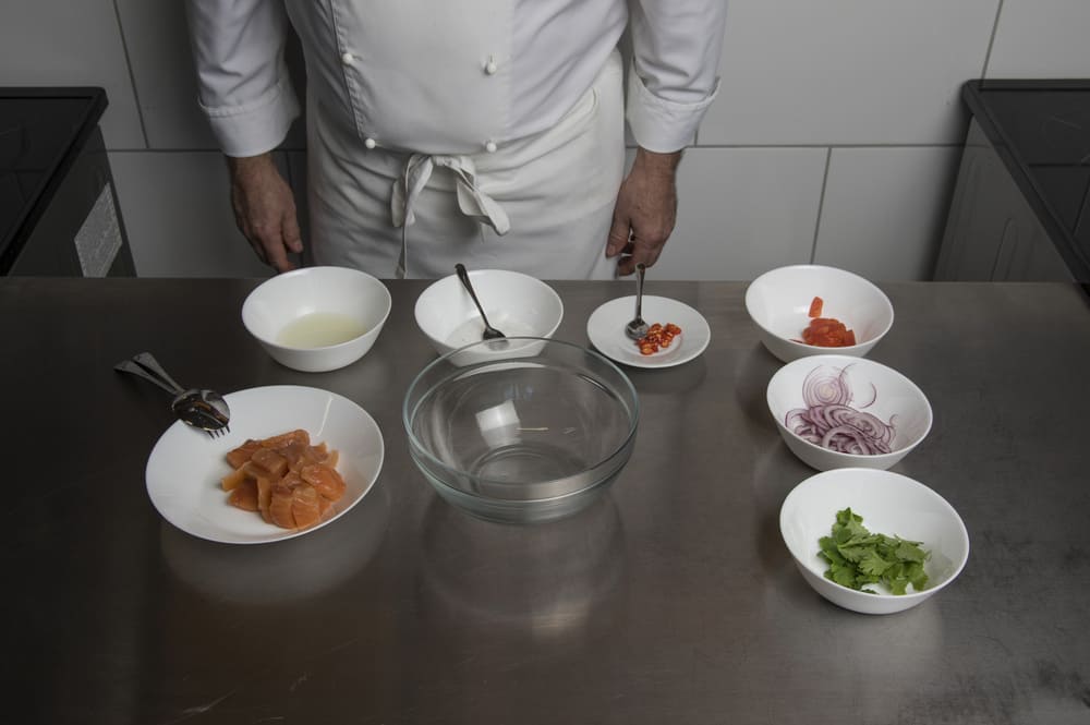 Hidegen sütés (Ceviche)