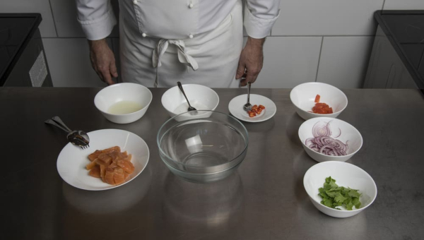 Hidegen sütés (Ceviche)